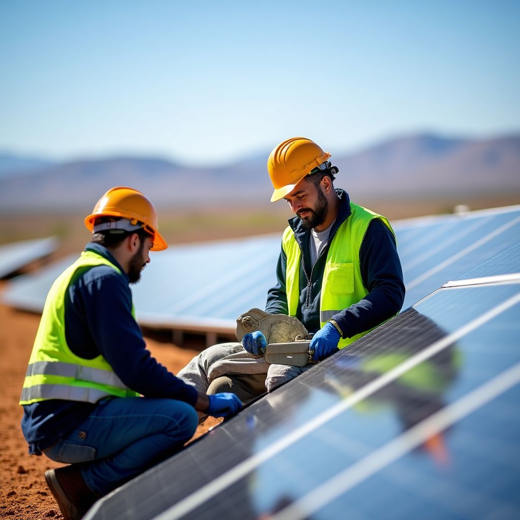 Proyecto de energía renovable exitoso en Argentina