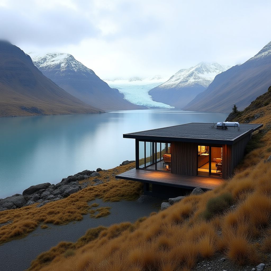 Resort turístico en Patagonia argentina